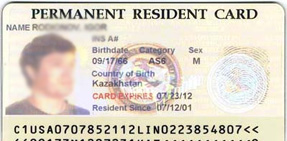 Permanent Resident Card